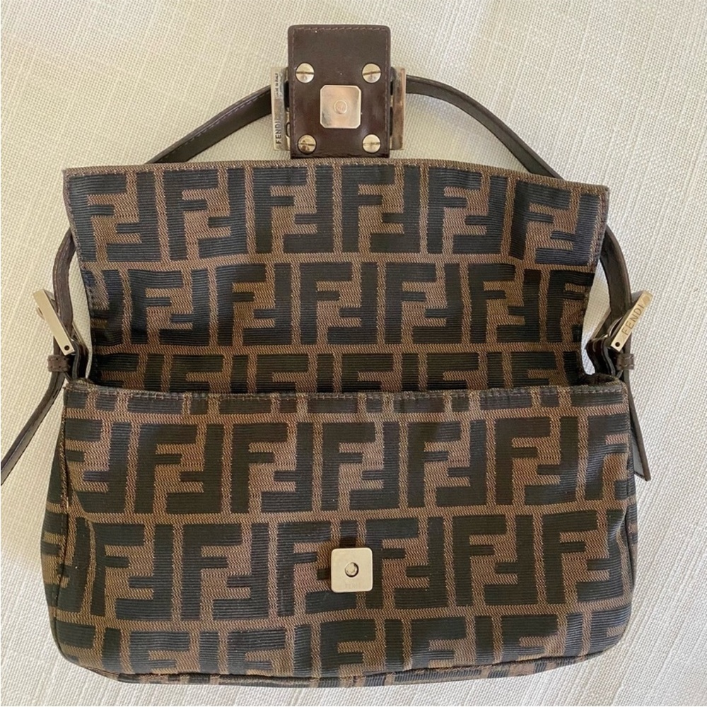 Fendi Zucca Baguette - Picture 8 of 11